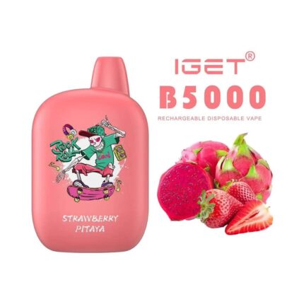 IGET B5000 - Strawberry Pitaya (5000 Puffs)