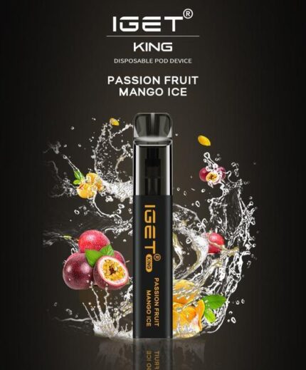 IGET KING - PASSIONFRUIT MANGO ICE - 2600 PUFFS