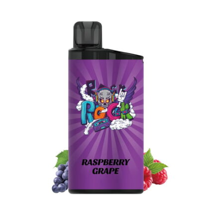 IGET BAR ÿ RASPBERRY GRAPE ÿ 3500 PUFFS